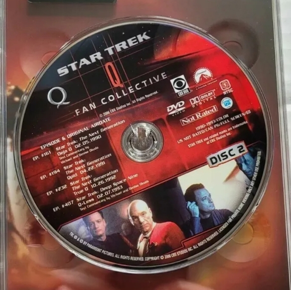Star Trek Q Fan Collective (2006, DVD, 4-Disc) - Picture 6 of 7